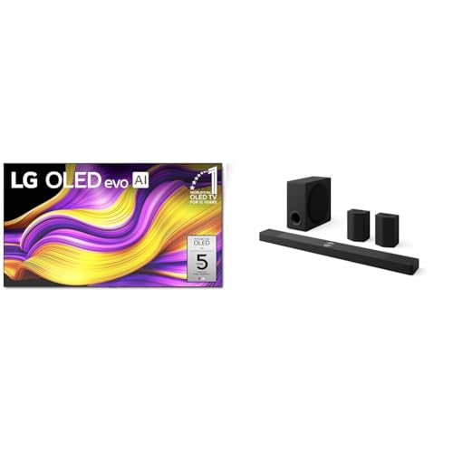 LG 55-Inch Class OLED evo AI 4K G5 Series Smart TV w/Dolby Atmos, Dolby Vision, HDR10, AI Super Upscaling 4K, Filmmaker Mode, Wow Orchestra, Alexa Built-in (OLED55G5WUA, 2025)