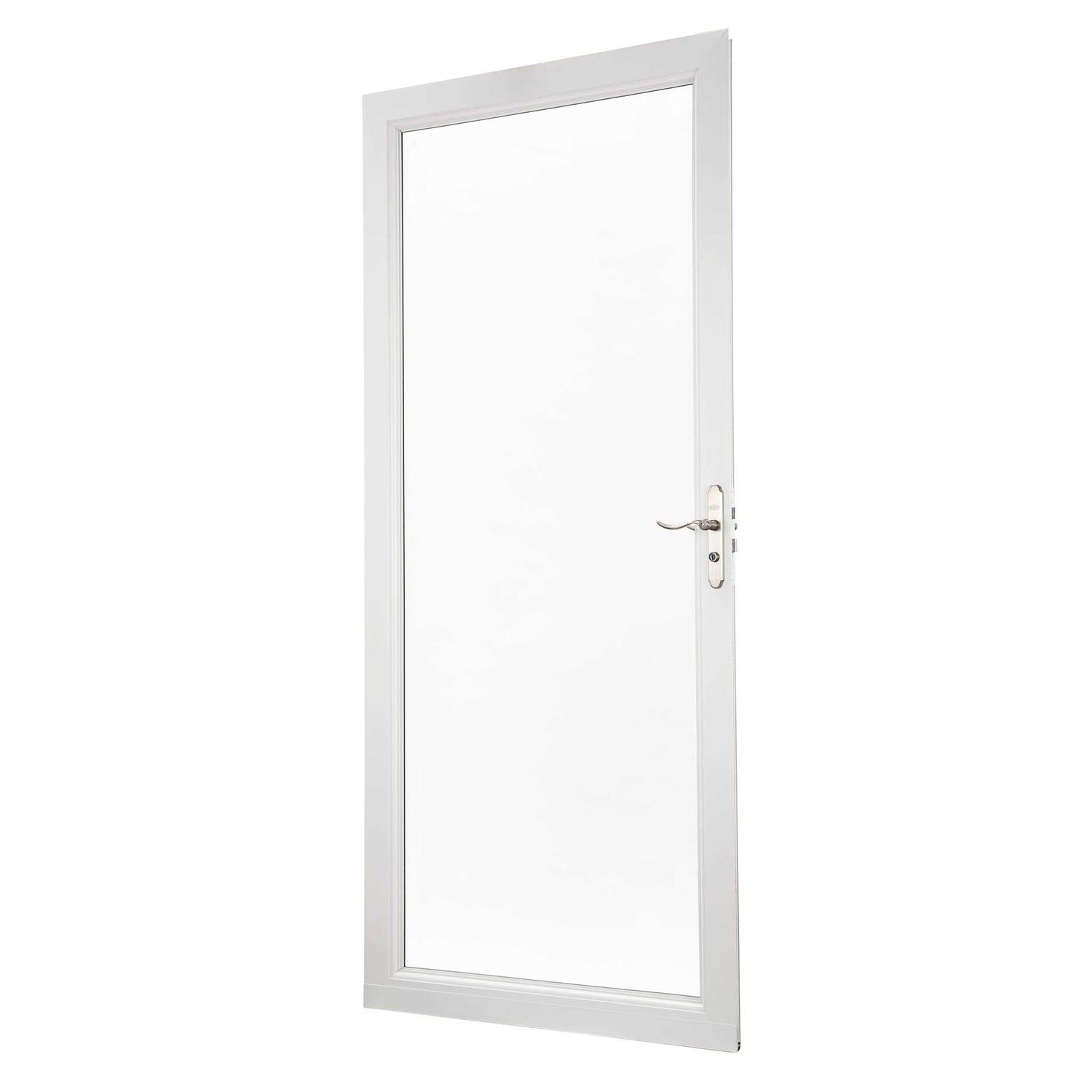 LARSON Signature Selection 36-in x 81 Full-view Interchangeable Screen Aluminum Storm Door Handle