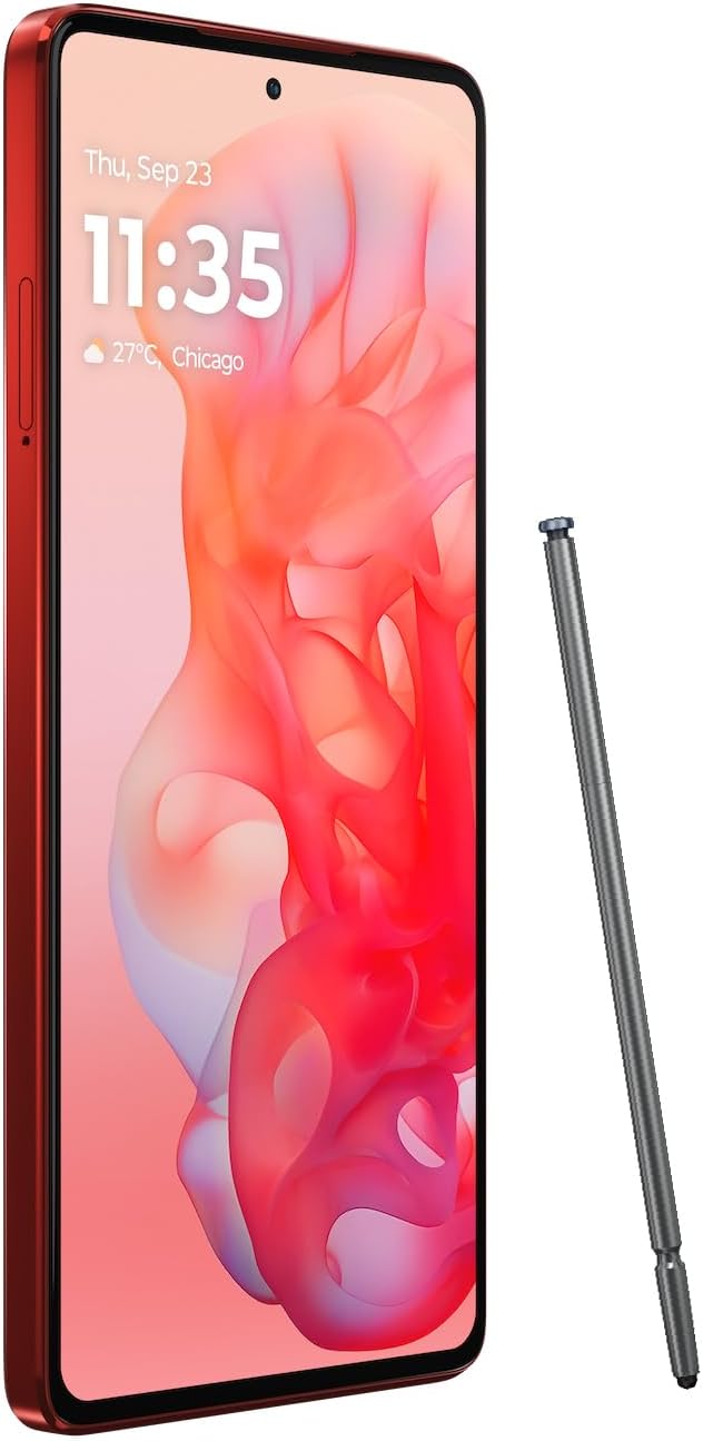 Moto G Stylus 5G | 2024 | Unlocked | Made for US 8/256GB | 50MP Camera | Scarlet Wave