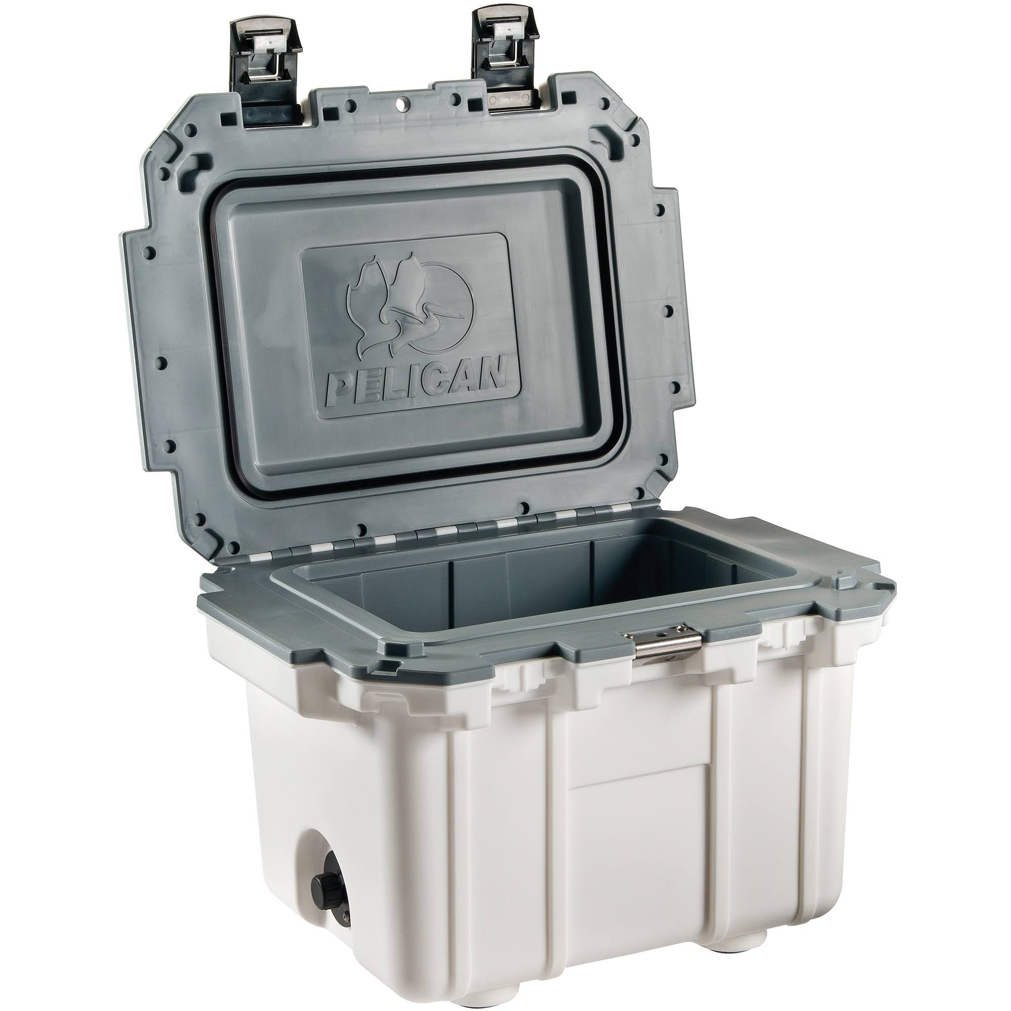 Pelican ProGear 30-Quart Elite Cooler - white/gray