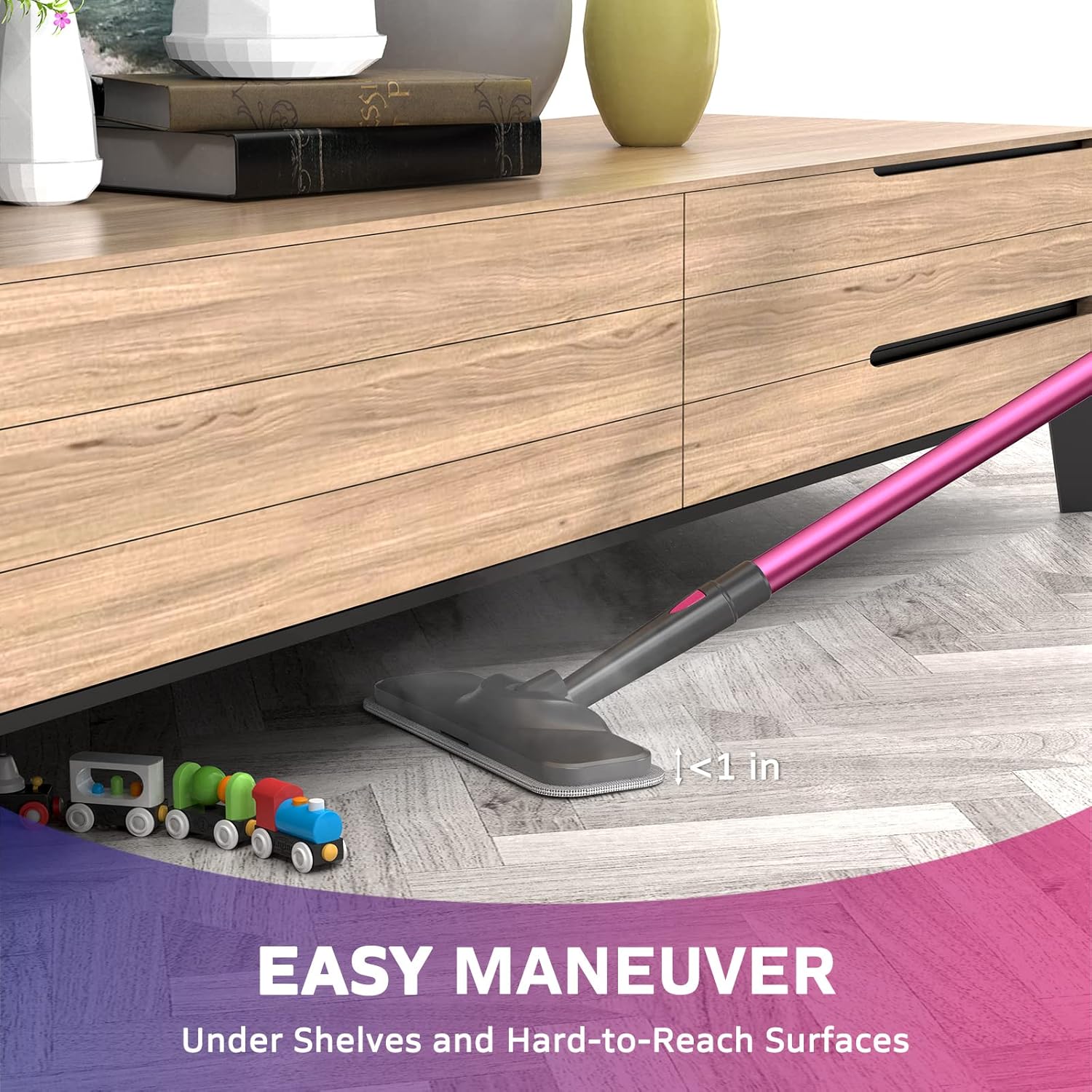 Schenley Steam Mop Cleaner with Detachable Handheld Steamer for Cleaning Hardwood/Laminate Floor, Tiles, Carpet and Grout, with 7-in-1 Multi-purpose Accessories and Washable Microfiber Pads