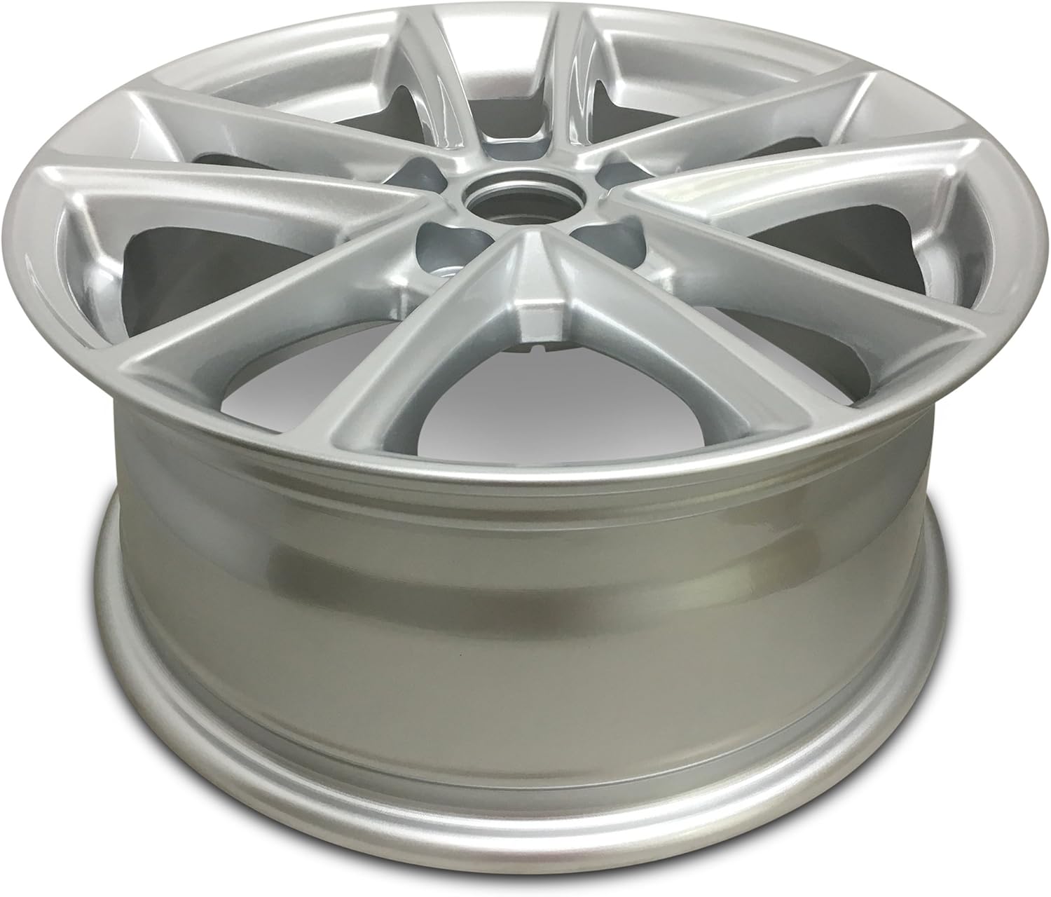Road Ready Car Wheel For 2015-2018 Ford Focus 16 Inch 5 Lug Silver Aluminum Rim Fits R16 Tire - Exact OEM Replacement - Full-Size Spare