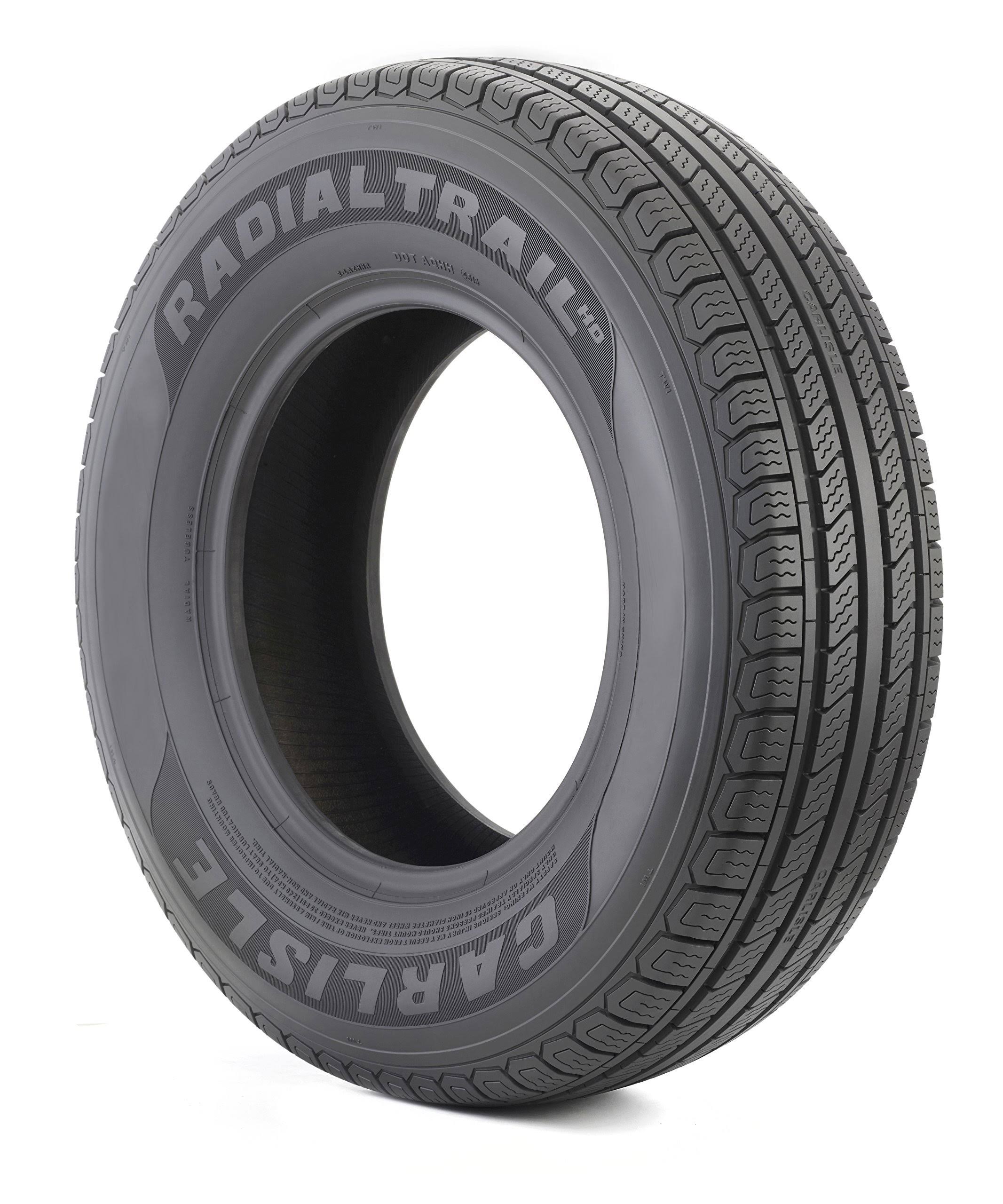 Carlisle Radial Trail HD Trailer Tire - St205/75r15