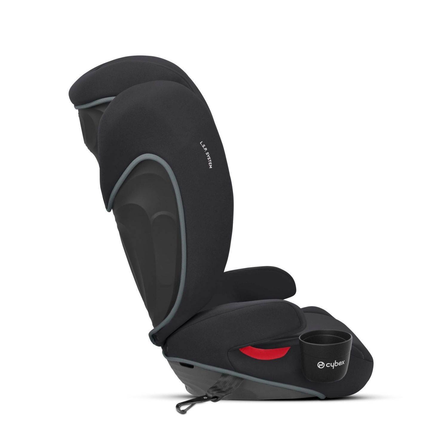 Cybex Solution B-fix Booster Car Seat - Volcano Black