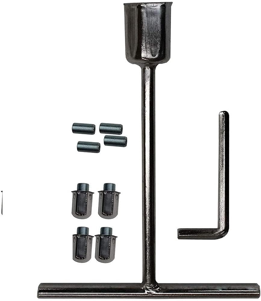 Deebior 4pcs 17inch Polished Stainless Steel Dually Wheel Simulators, Nice looking and Durable Bolt On Wheel Cover, 8 Lug 4 Hand Hole Hubcaps Fit for 2005-2021 Ford F350 with Installation Tool Kit A8P