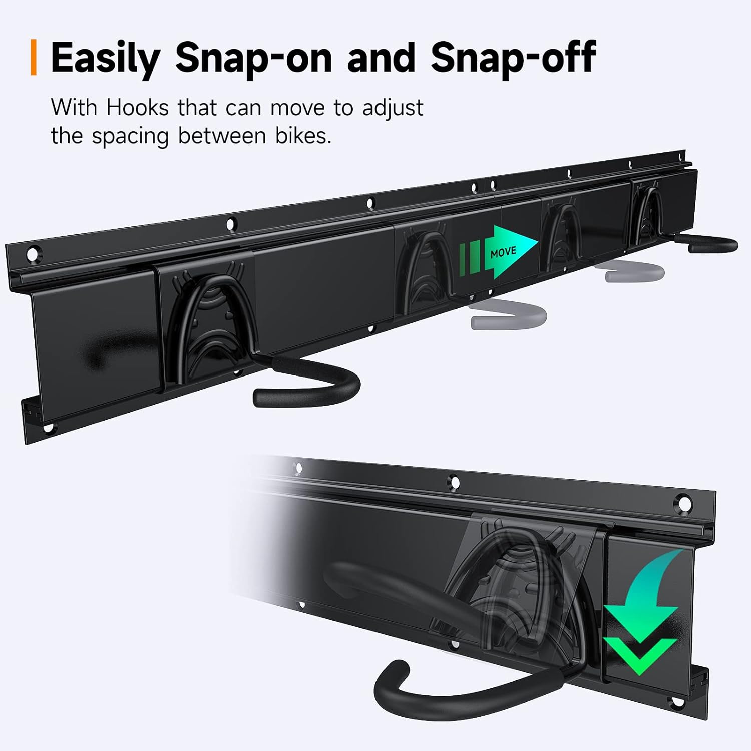 Heavy Duty Garage Bike Storage Rack Wall,Cycling Hanger Bike Wall Mount,Bicycle Storage Rack For Garage Bikes Organizer Space Saving