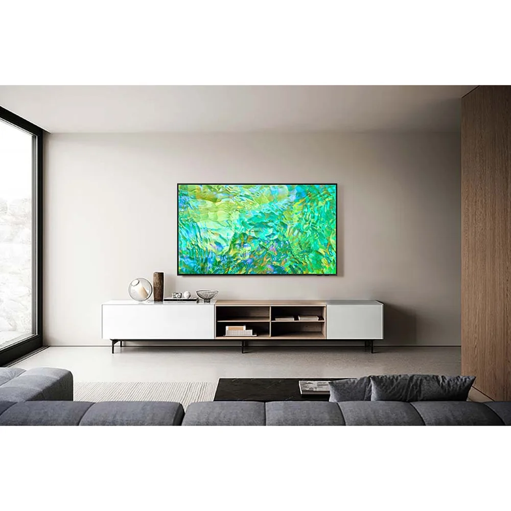 Samsung 65" Crystal 4K UHD Smart 2023 TV CU8000 series with Dynamic Crystal Color & AirSlim Design + 2 YR Accidental Warranty