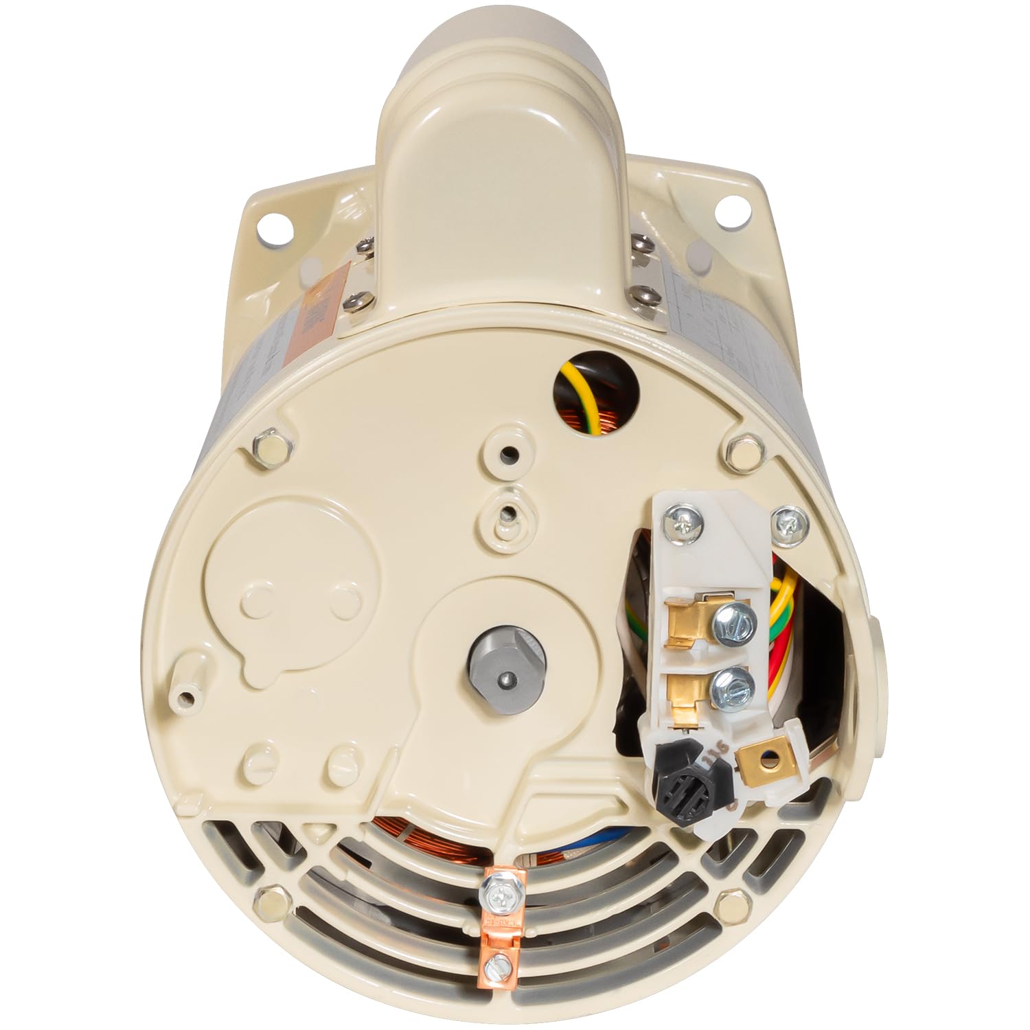 355010S Pool Pump Motor Energy Efficient Pool Pump Replacement Motor Parts for WhisperFlo High Performance Pool Pumps WFE-4 & WFE-26, 1 HP, 115/208-230 Volts, 1 Speed, SF/WF, Square Flange Pool Motor