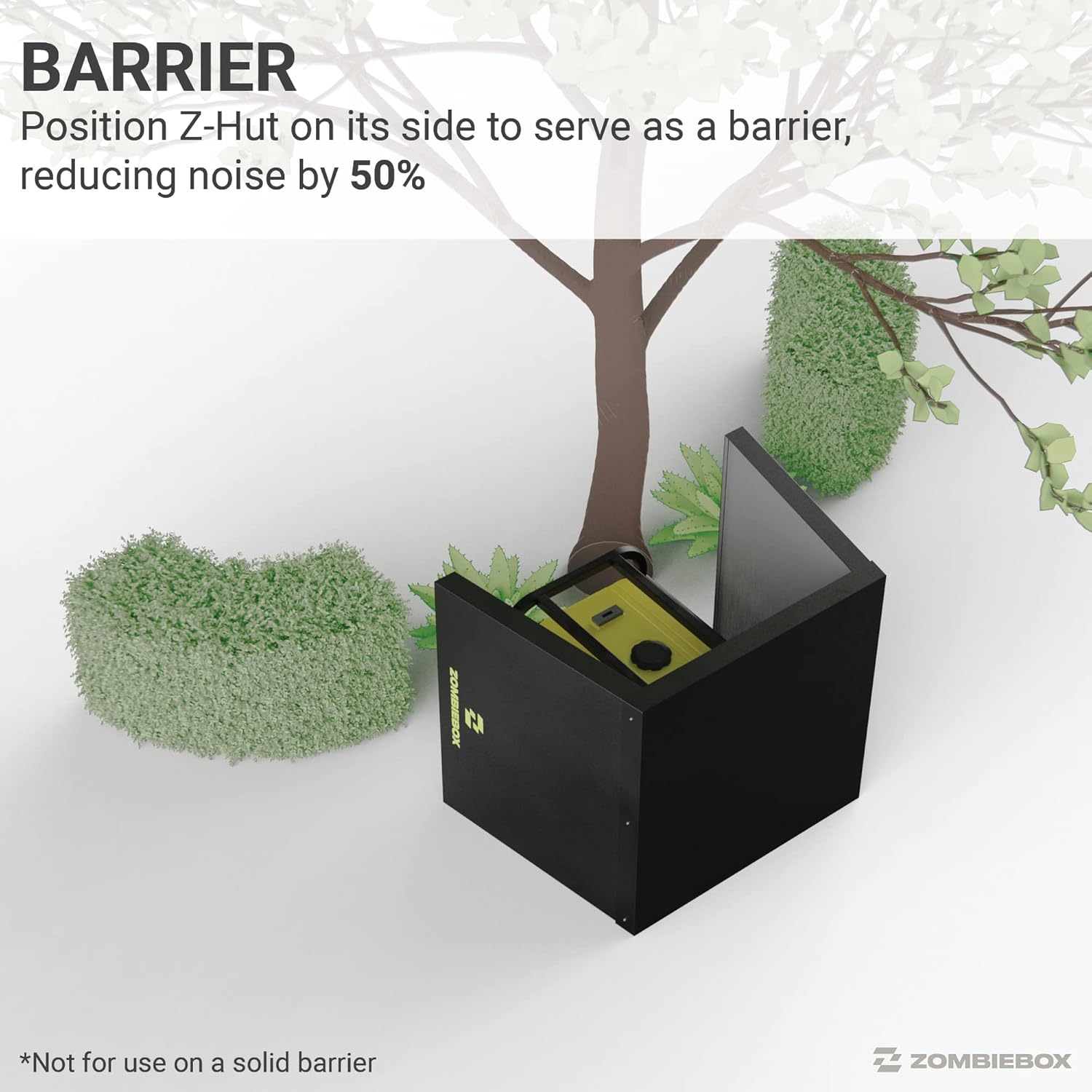 Zombiebox Generator Running Cover - Acoustic Barrier