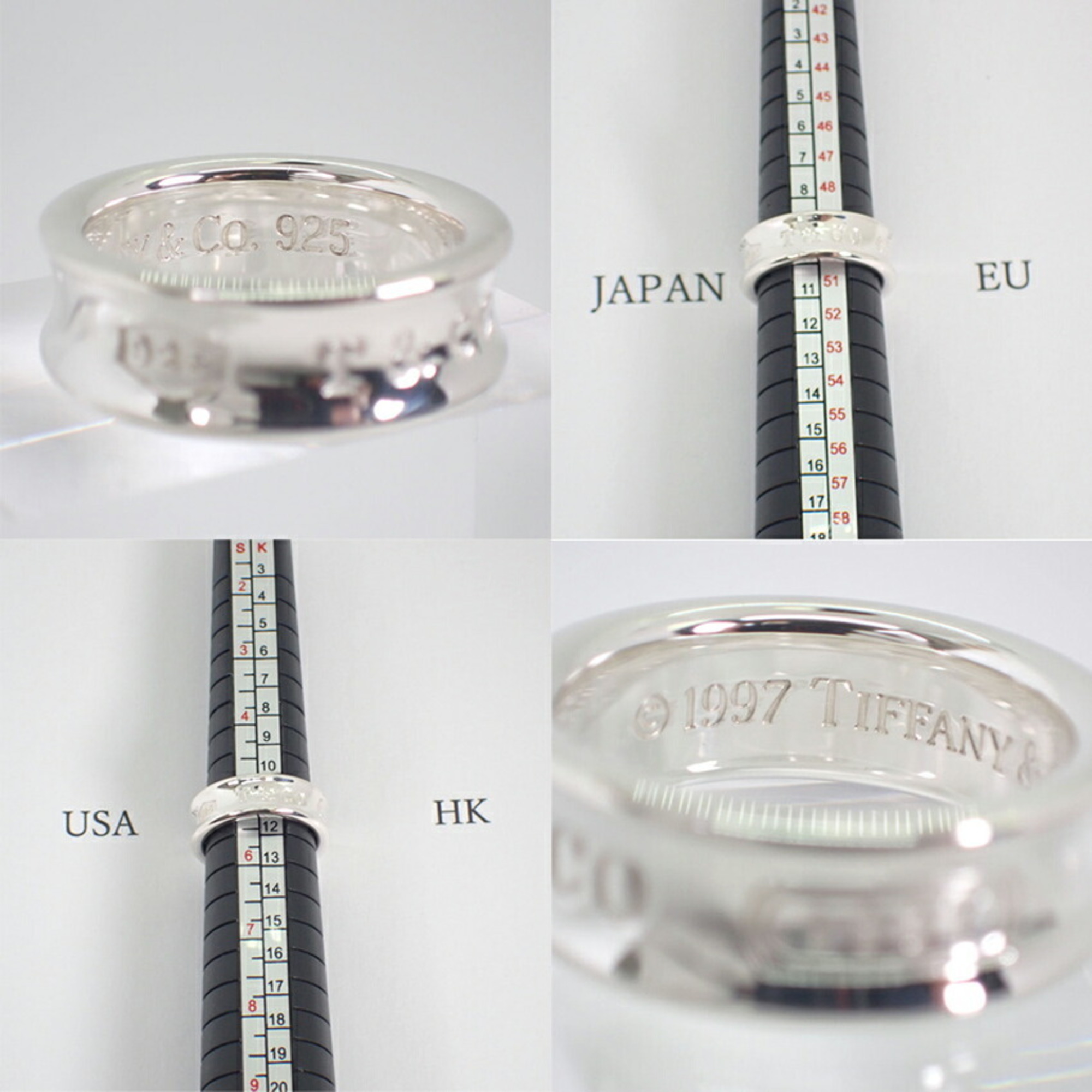 Pre-Owned TIFFANY 925 1837 ring 10 (Good)