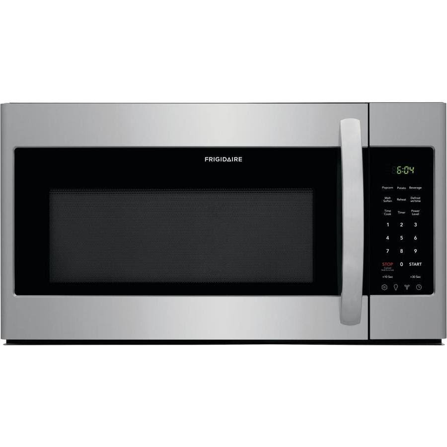 Frigidaire 1.8-Cu ft Over-the-range Microwave with Sensor Cooking (EasyCare Stainless Steel) Lfmv1846vf