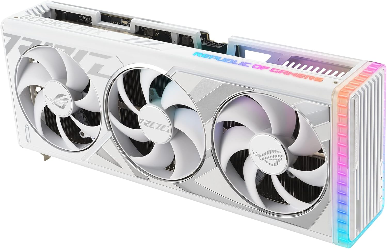 ASUS ROG Strix GeForce RTX ™ 4080 White Edition Gaming Graphics Card (PCIe 4.0, 16GB GDDR6X, HDMI 2.1a, DisplayPort 1.4a)