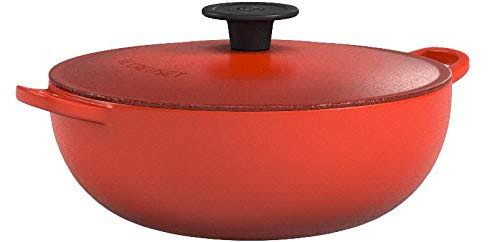 Le Creuset Enameled Cast Iron 1.5-Quart Soup Pot - Cerise