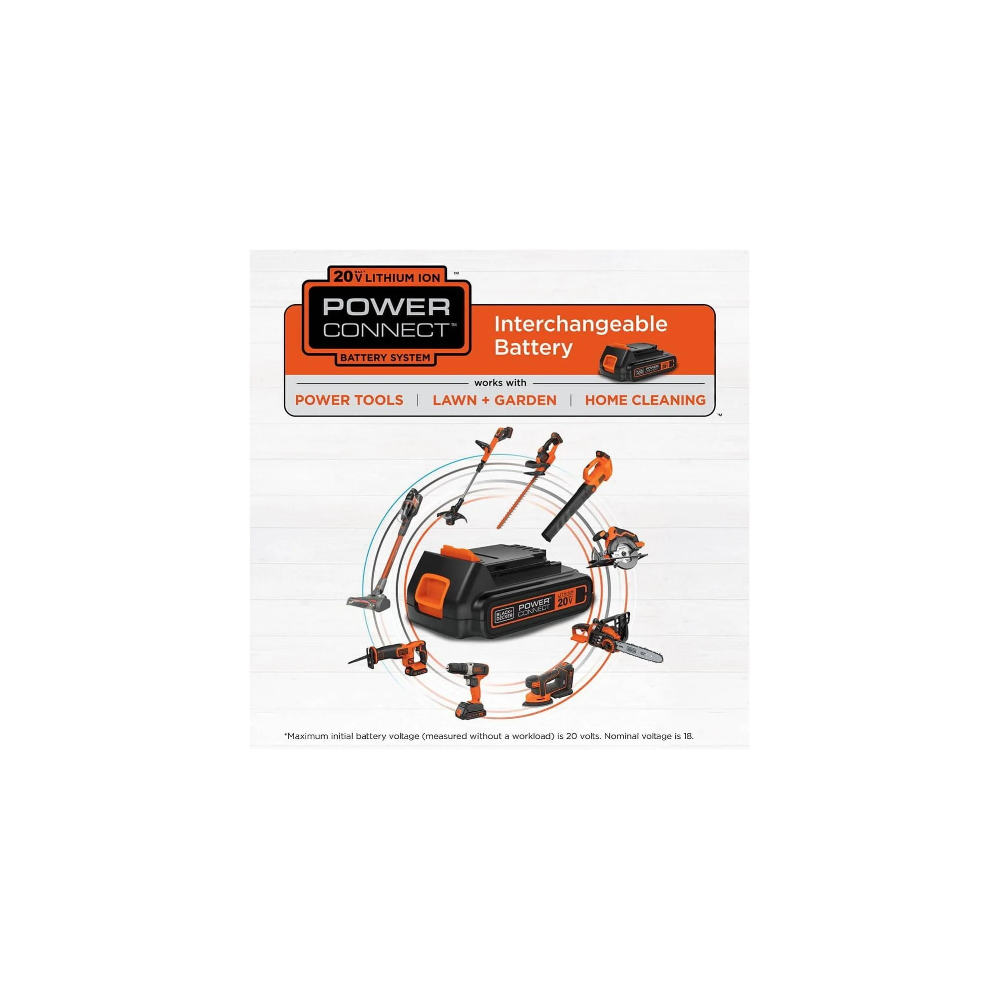 BLACK+DECKER LHT2220 20V MAX* Cordless Lithium 22 in. Hedge Trimmer