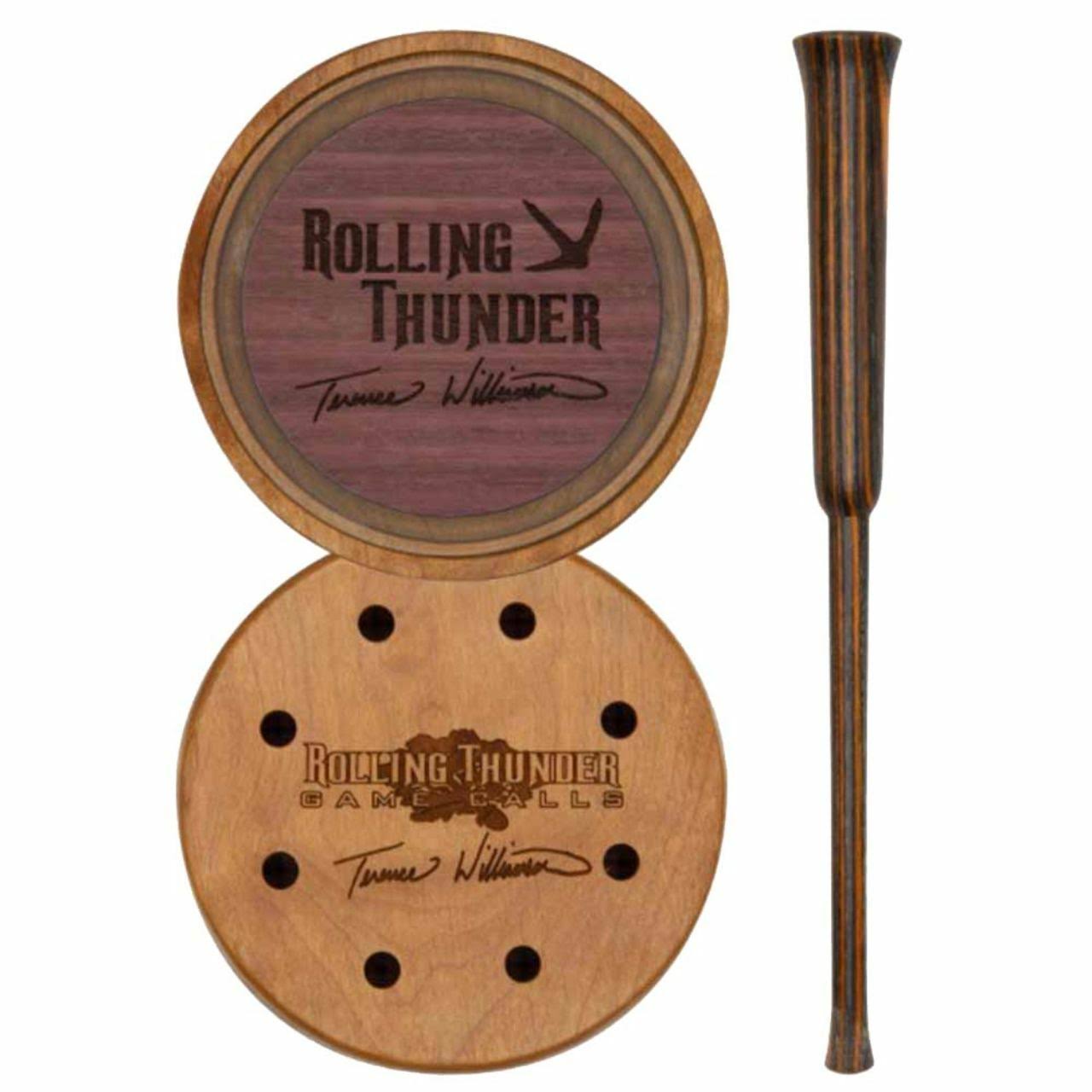Rolling Thunder Terence Williamson Crystal Pot Turkey Call