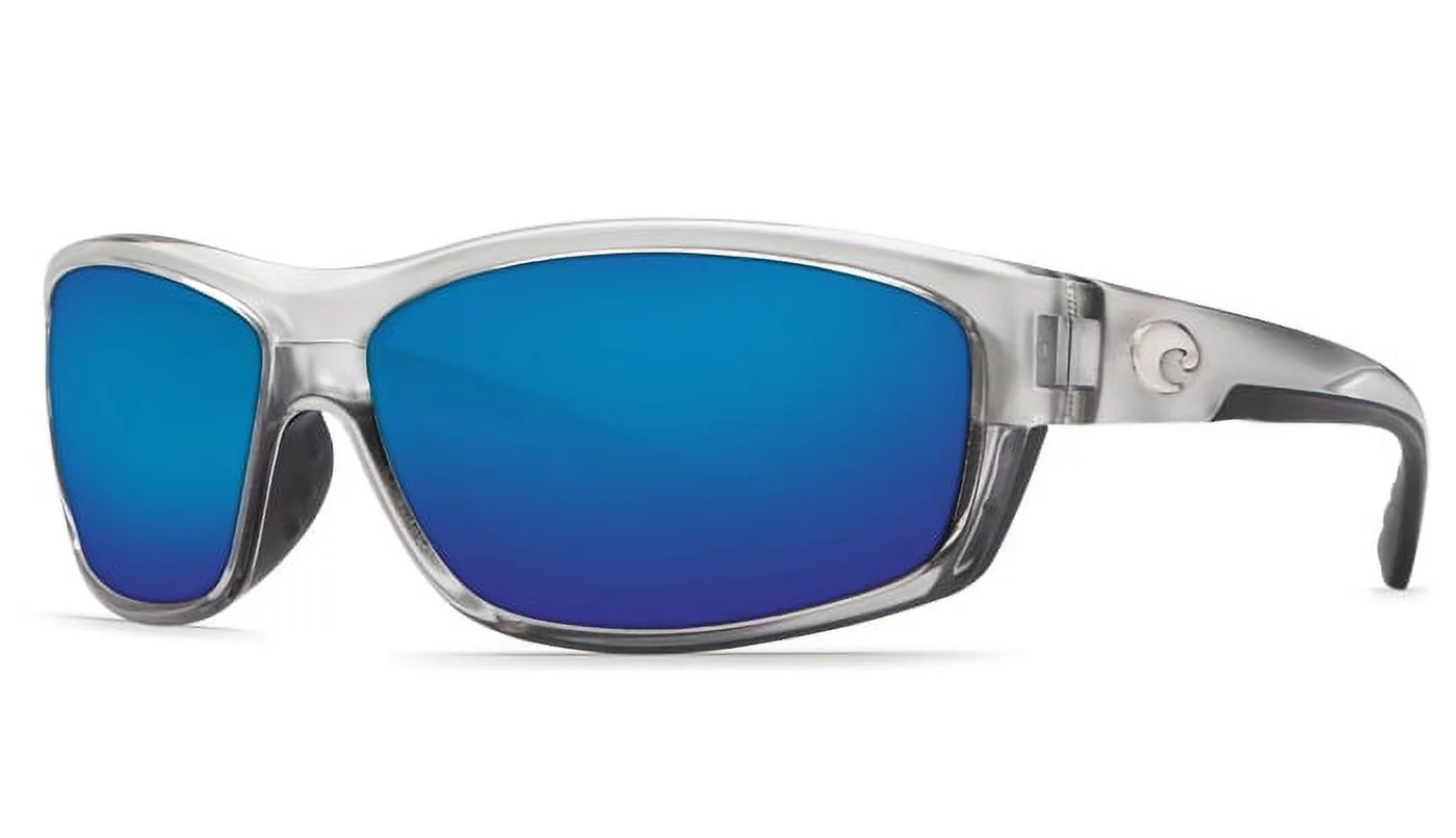 Costa Del Mar SALTBREAK Blue Mirror Polarized Glass Men's Sunglasses BK 18 OBMGLP 65