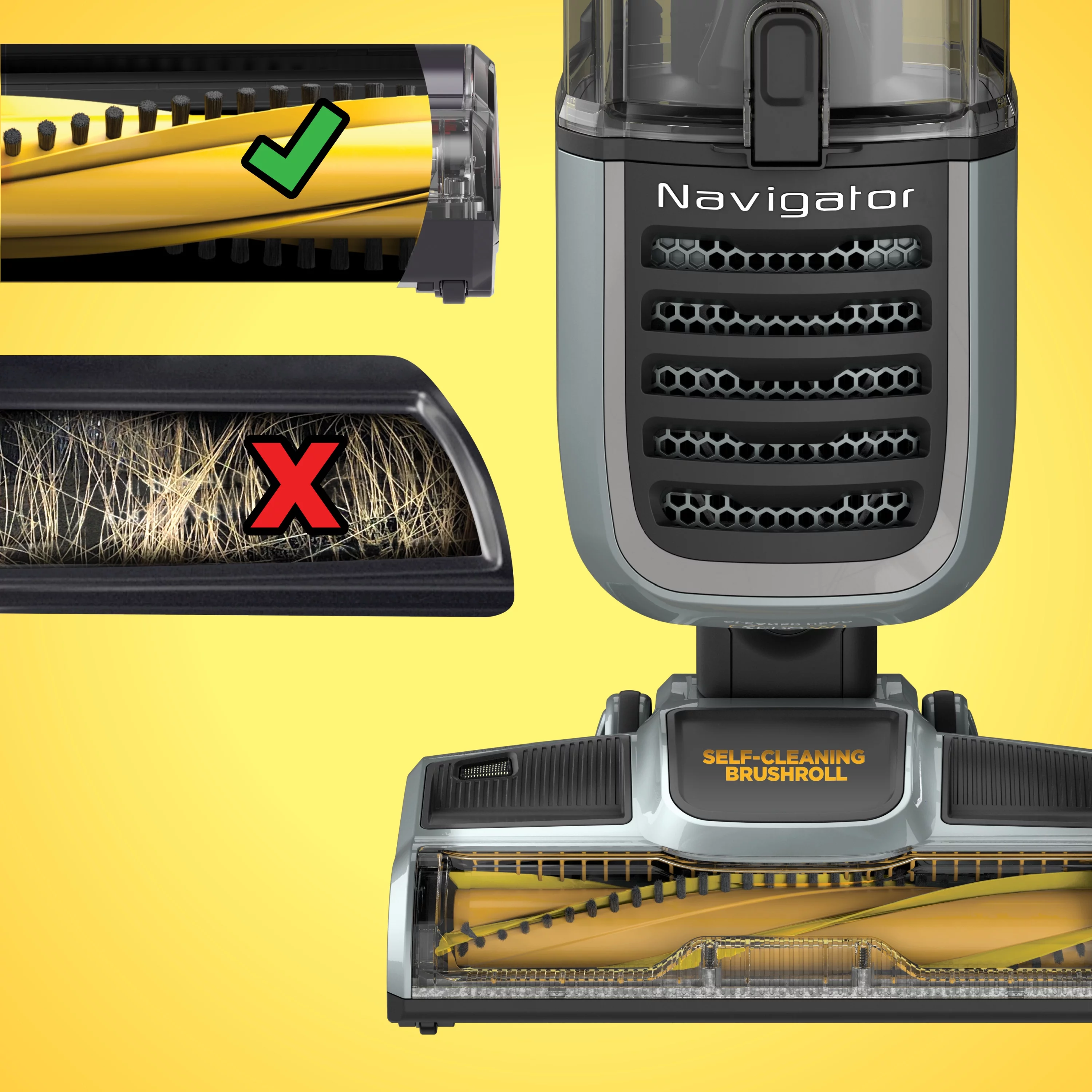 Shark Navigator® Self-Cleaning Brushroll Pet Upright Vacuum