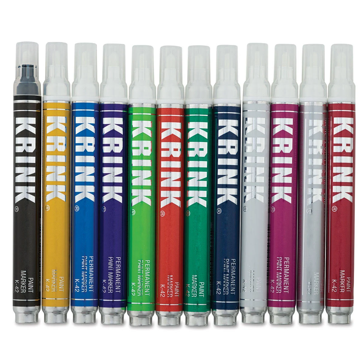 Krink K-42 Paint Markers, Set of 12 (K42-12pk)