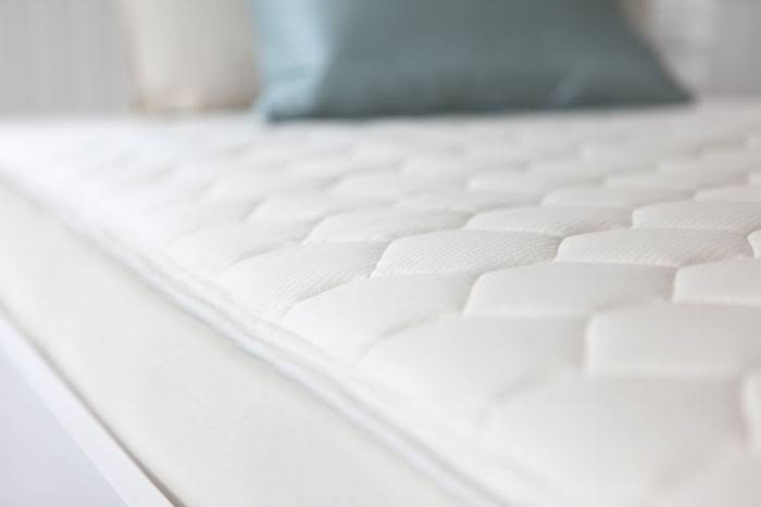 Naturepedic Twin Organic Quilted Cotton Deluxe Mattress, 1 Sided