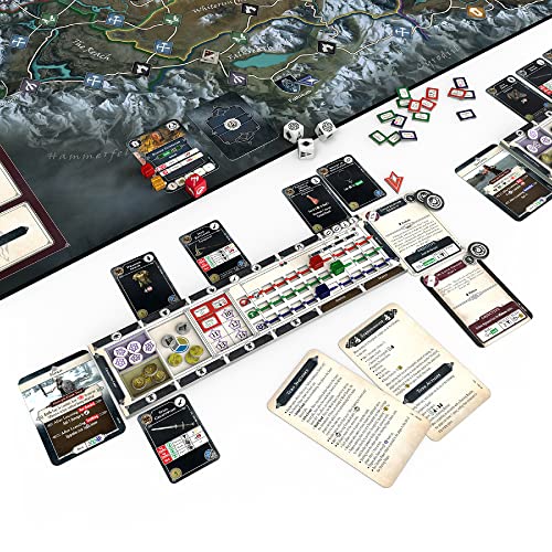 Modiphius The Elder Scrolls V: Skyrim The Adventure Game - Dungeon Crawling Strategy with Tabletop Miniatures for Kids & Adults, Ages 14+, 1-4 Players, 60-120 Minute Playtime