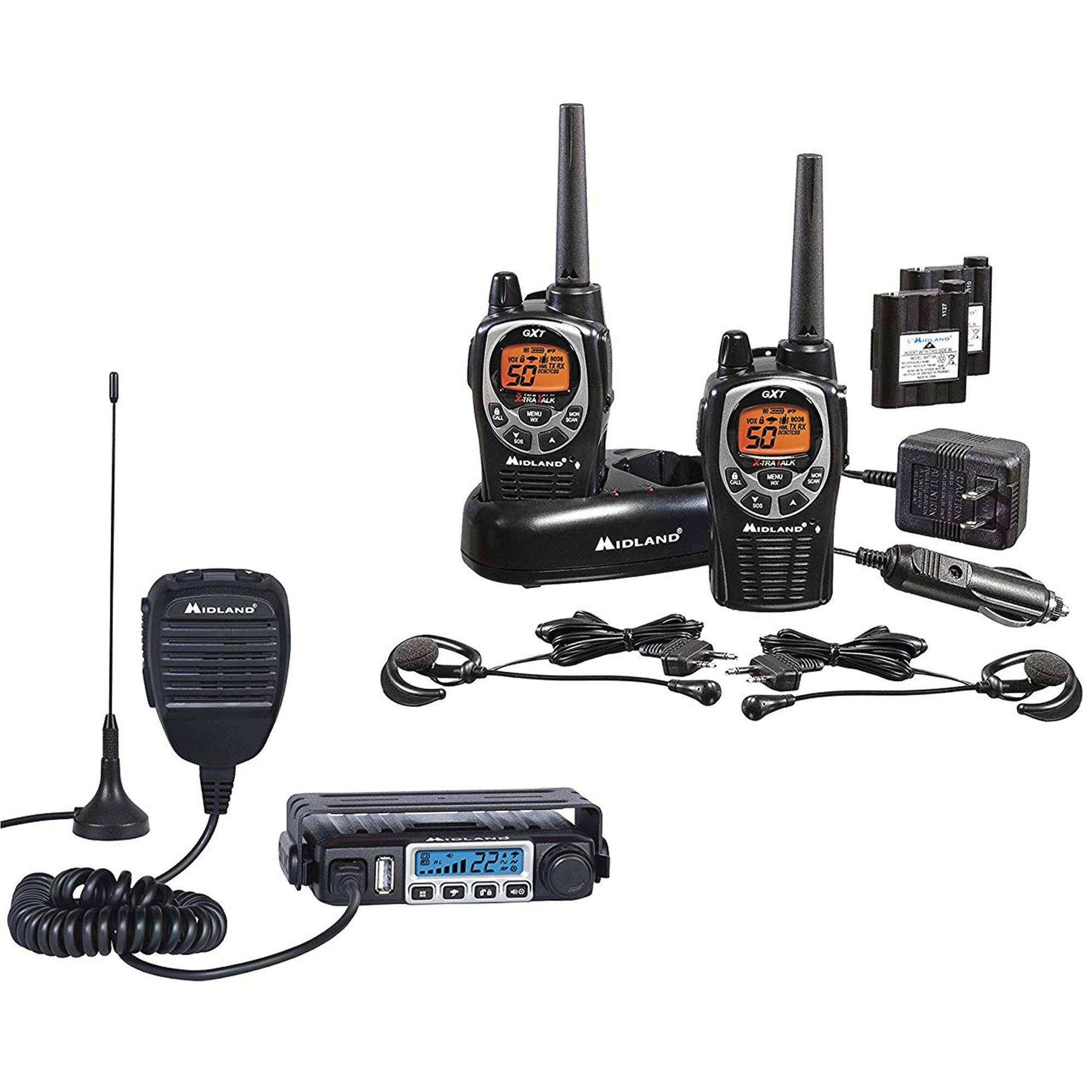 Midland ORMXT115VP GMRS Radio Package