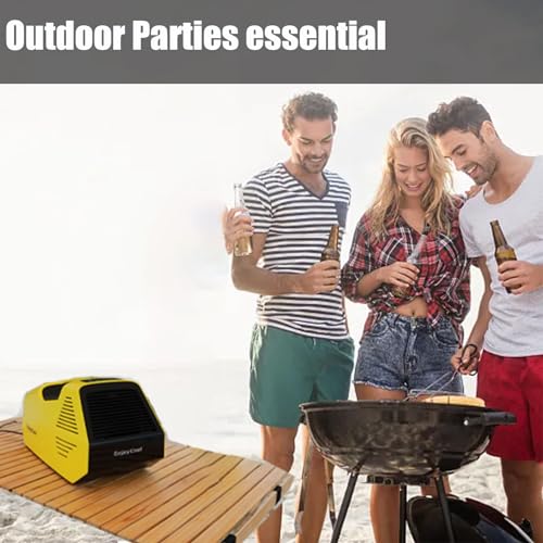 Portable Air Conditioners Air Conditioner Portable Tent Air Conditioner Dehumidifier Portable Air Conditioner Camping 2380BTU Remote Control Portable AC for Truck Outdoor/RVs/Fishing or Pet