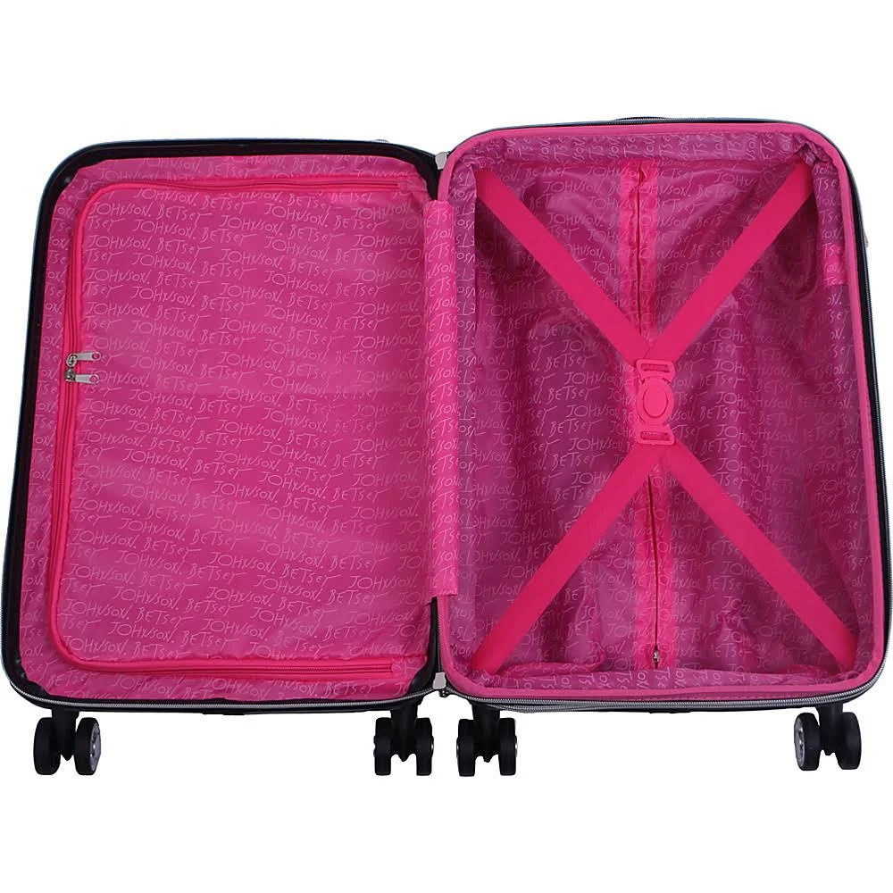 Betsey Johnson Flamingo Strut 30in. Spinner Multi