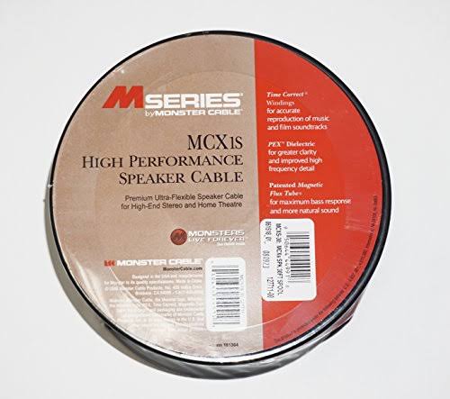 Monster Cable MCX-1s High Performance Speaker Cable MCX1s 30 - Speaker cable - 30 ft - M Pin