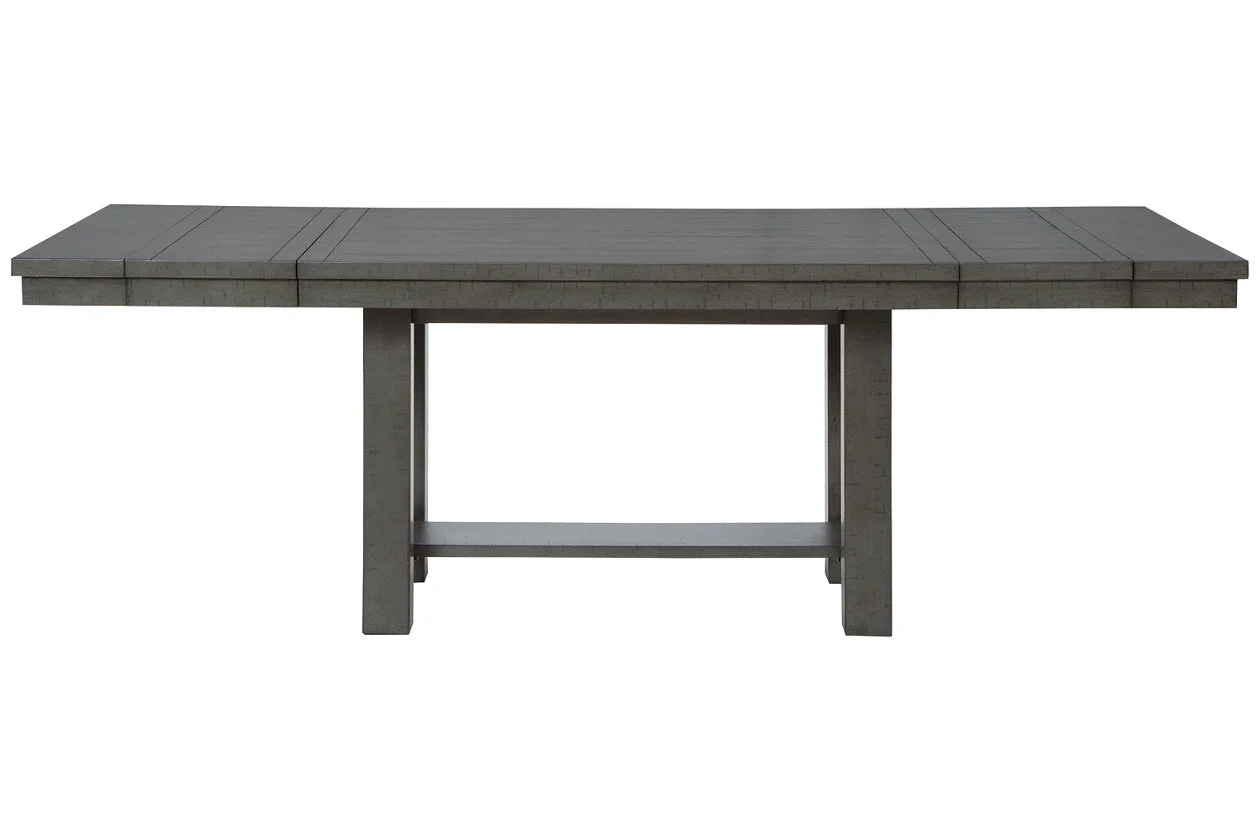 Myshanna Gray Dining Extension Table