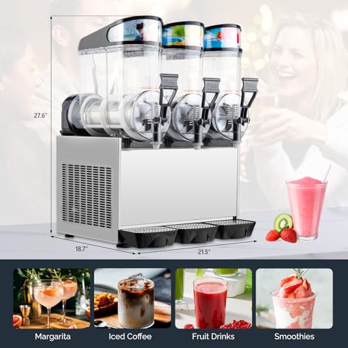 ROVSUN Commercial Slushy Machine Margarita Machine