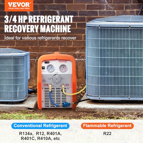 VEVOR Refrigerant Recovery Machine