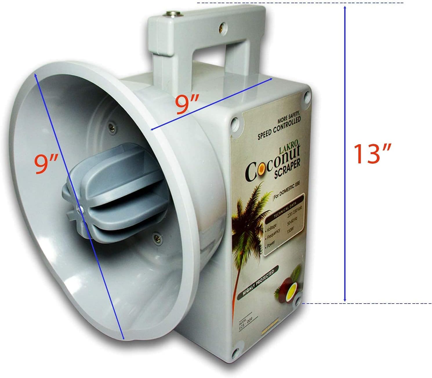 Domestic Electric Coconut Scraper (110v) Model LCS-009