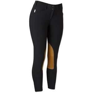 The Tailored Sportsman Vintage Low Rise Breech - 26L - Black - Tan Patch