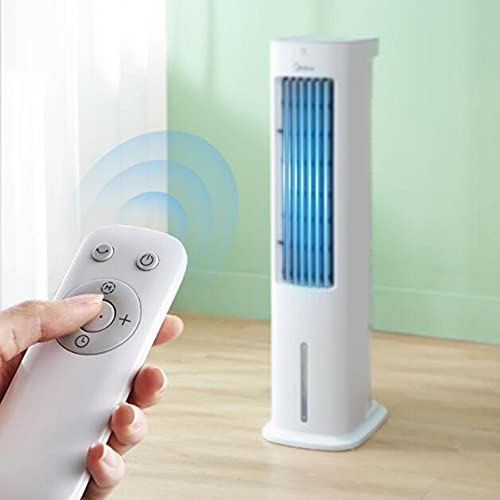 3-in-1 Evaporative Air Cooler,Mobile Air Conditioner Tower Fan Cooling & Humidifier & Purifier,3 Speed,3 Modes Oscillation 7h Timer for Home,Office