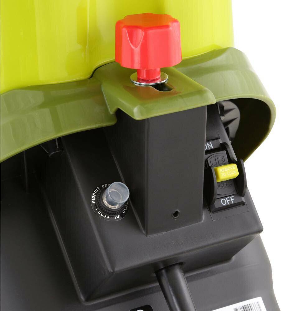 Sun Joe Wood Chipper and Shredder, Green/Black