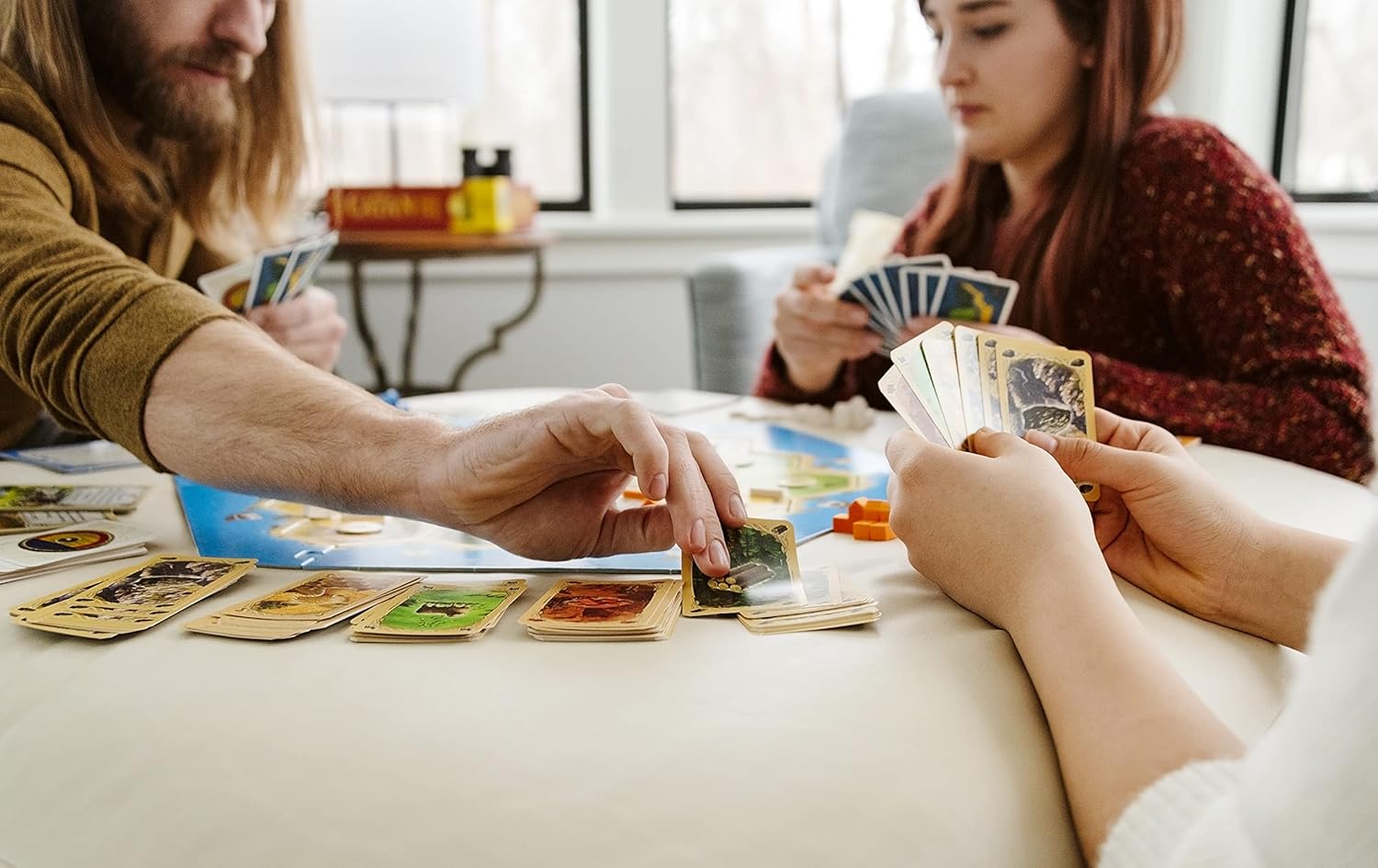Catan Board Game (Base Game) | Family Board Game | Board Game for Adults and Family | Adventure Board Game | Ages 10+ | for 3 to 4 Players | Average Playtime 60 Minutes | Made by Catan Studio