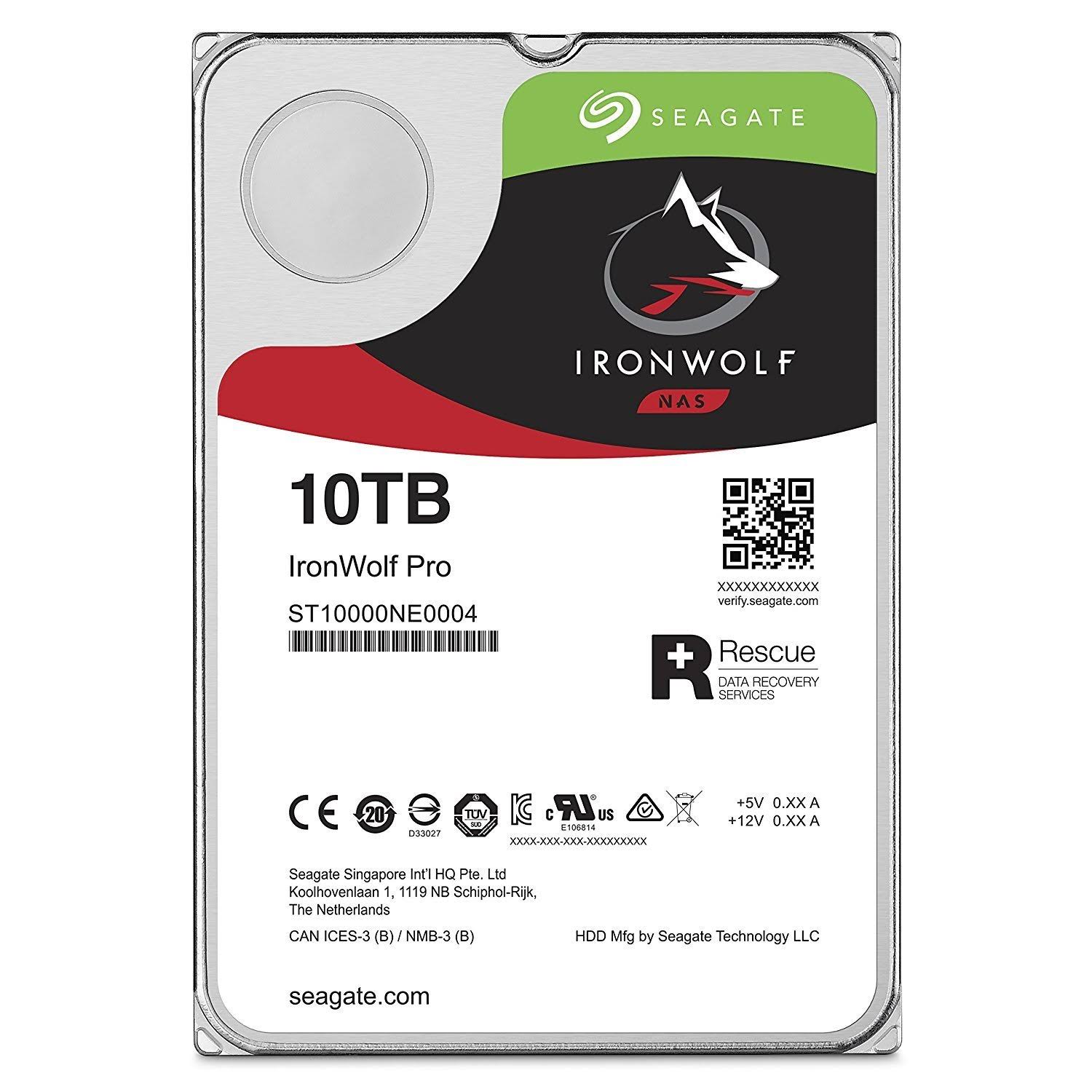 Seagate IronWolf 8 TB HDD - ST8000VN0022 - SATA 6Gb/s - 7,200 rpm