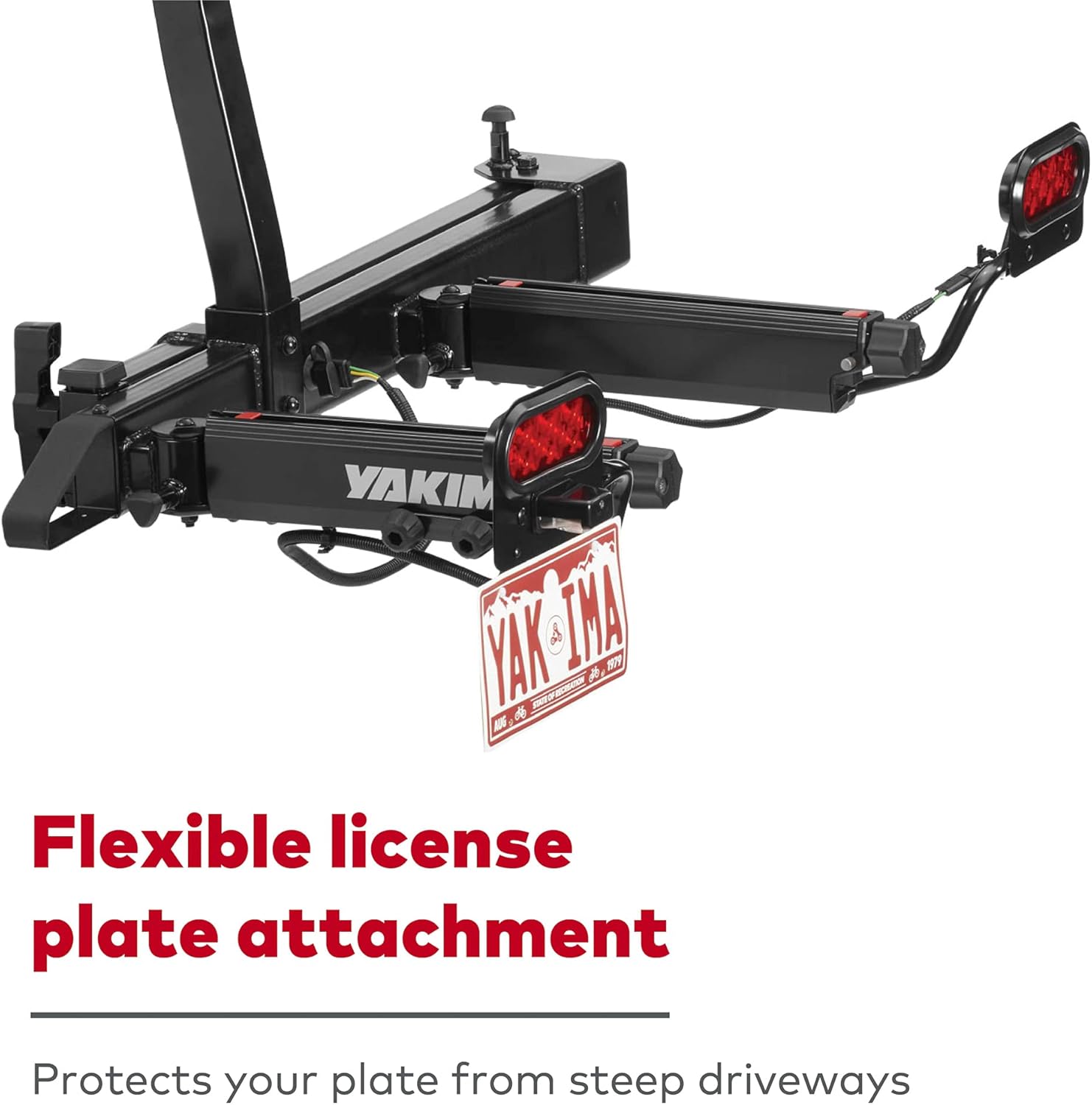 YAKIMA, EXO LitKit, License Plate and Tail Lights Accessory for EXO Hitch Rack System