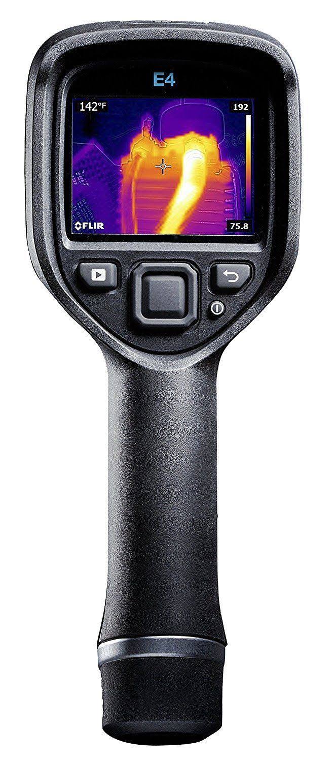 FLIR E4 Infrared Camera W- 80x60 IR Resolution u0026 MSX Image Enhancement