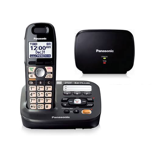 Panasonic Kx-tg6591t Dect 6.0 Plus 1.9Ghz 1 Handset Expandable Cordless Phone