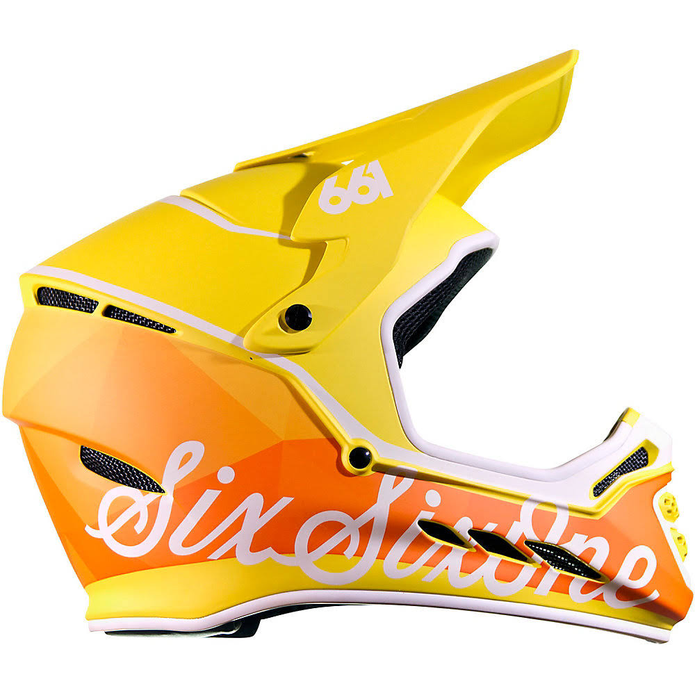 SixSixOne Reset Helmet - Geo Citrus