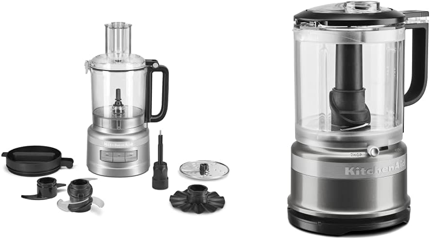 KitchenAid 9 Cup Food Processor + 5 Cup Food Chopper Bundle