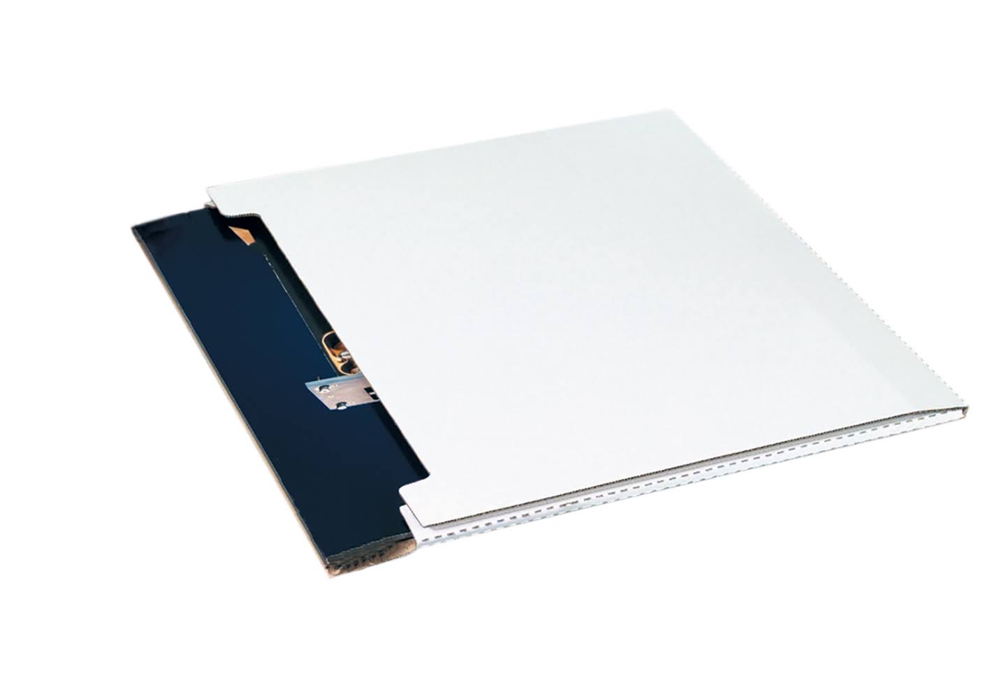 36x22 x 24x22 x 1x22 White Jumbo Fold-Over Mailers, 20/Bundle