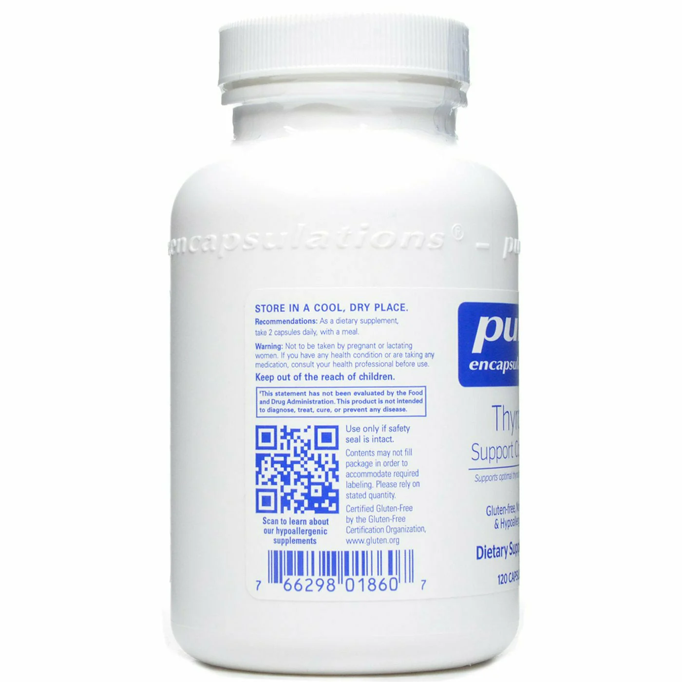 Thyroid Support Complex by Pure Encapsulations - Kansas Nuitrition - HNZSDS