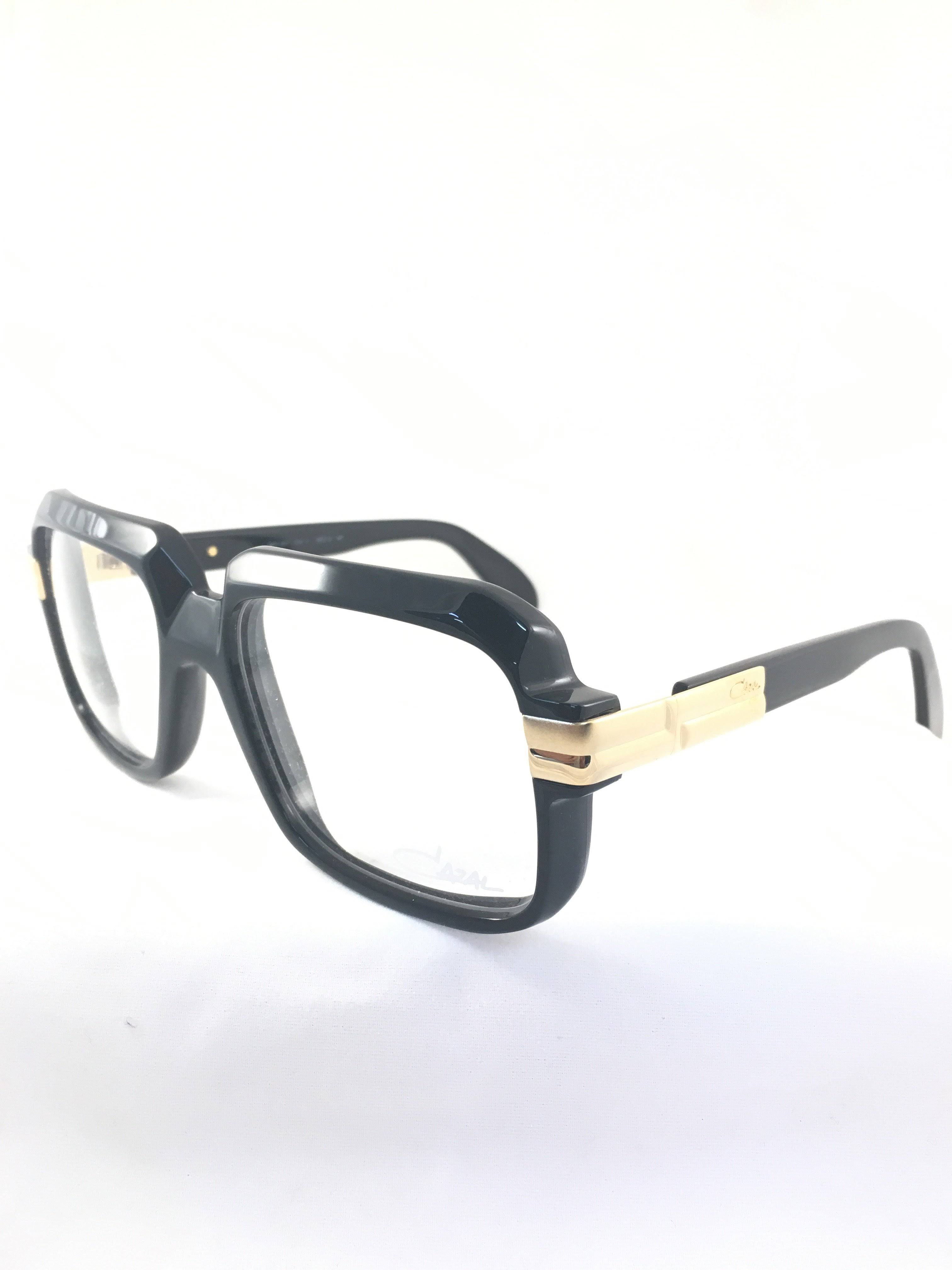 Cazal Legends 607 Eyeglasses 001 Black-Gold