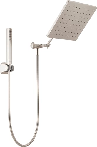 DELTA -FAUCET 10-inch Raincan Shower Head and Hand Held Shower Combo