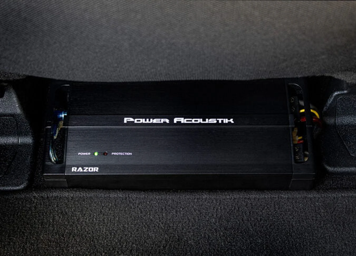 Power Acoustik RZR1-2500D Amplifier, Razor Series Subwoofer 1-Channel Amplifier, 2 Ohm Stable 2,500 Watt Max
