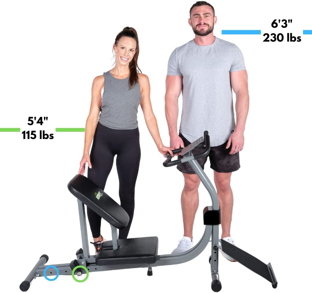 Full Body Stretching Machine Nitrofit Limber Pro. Only Stretch Machine with Adjustable Sliding Seat & Slant Board. Stretch Training Video included. Great for Spinal Decompression, Improving Flexibility, Mobility, Muscle Pain Relief for back, Home Gym