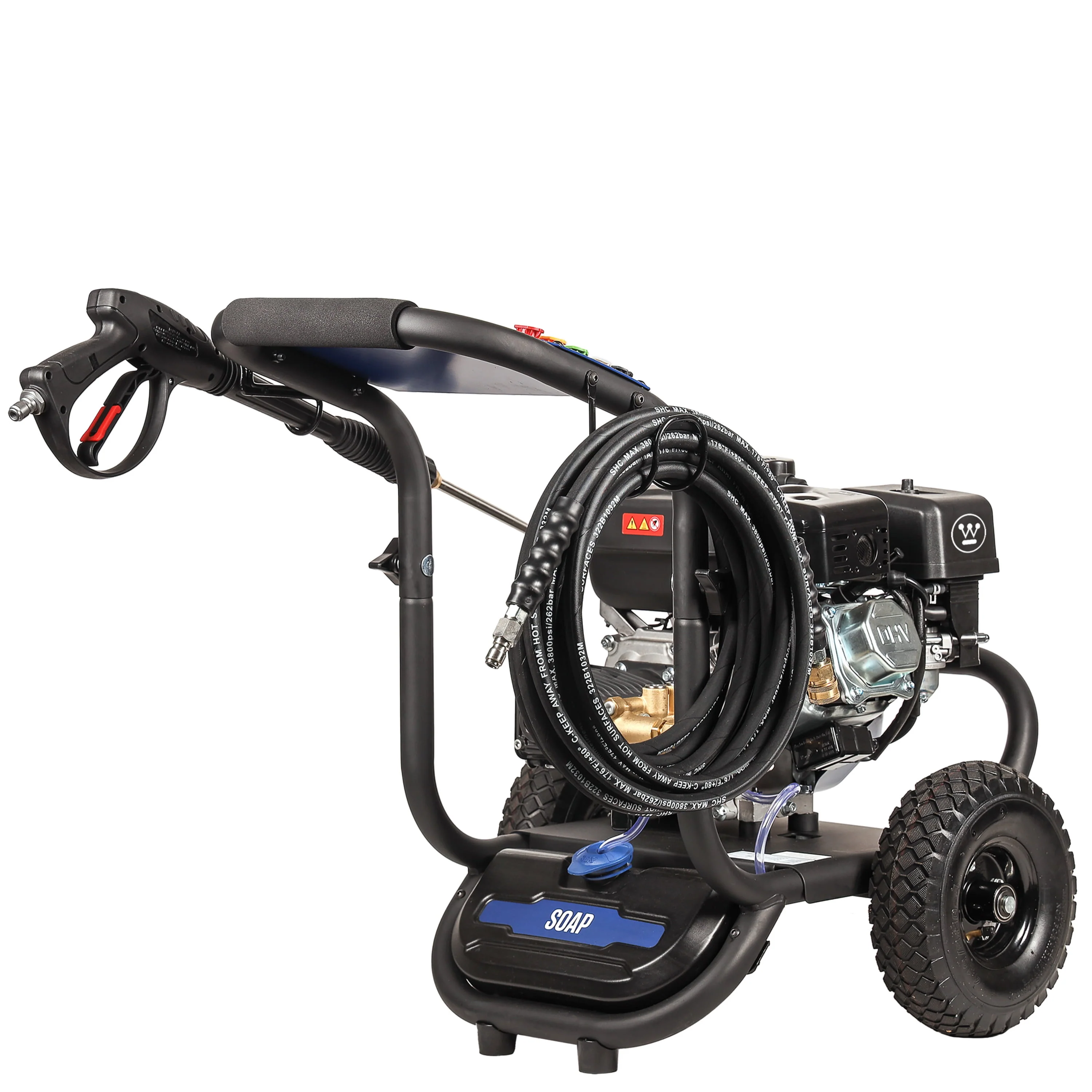 Westinghouse 2700-PSI, 2.3- GPM Gas Pressure Washer with 4 Nozzles & Soap Tank