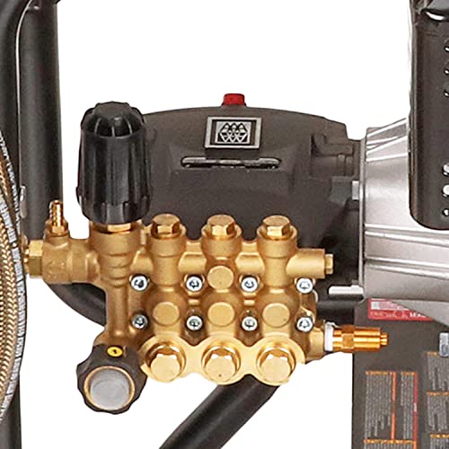 Simpson 61014 3500 PSI at 2.5 GPM Honda GX200 with AAA AX300 Axial Cam Pump Cold Water Professional Gas Pressure Washer PS61002-S
